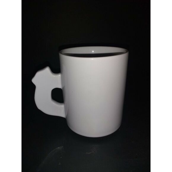 Momma & Baby Bear Coffee Mug Tea Cup Teddy Bear White Vintage Bear Handle - Picture 4 of 6